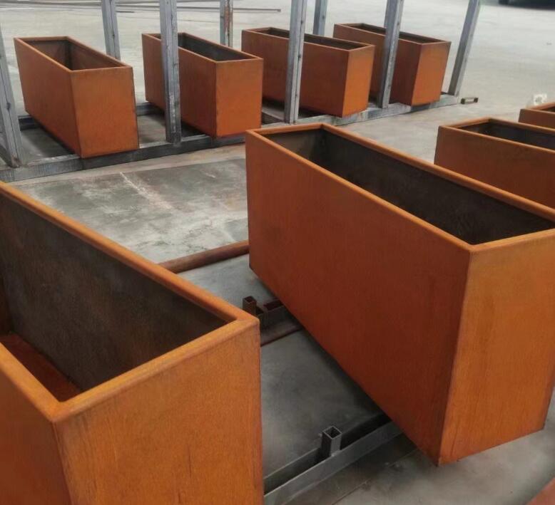 江孜耐候钢花箱