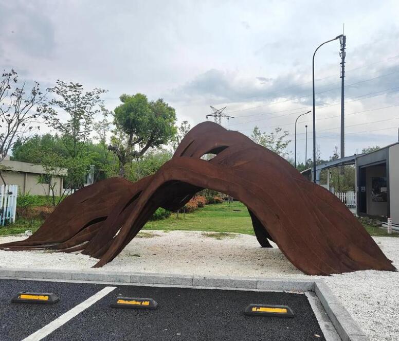 江孜耐候钢板造型